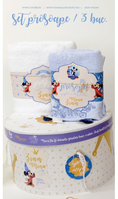 Trusou botez cu Mickey Mouse personalizat cu motive regale si Disney, Vrajitorul  3